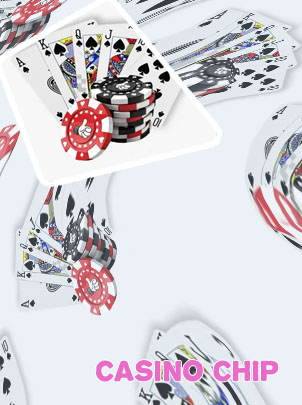 Poker card chip