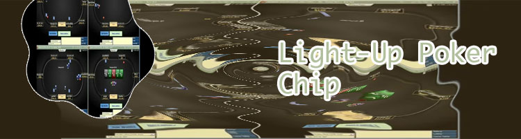 Poker chip layout